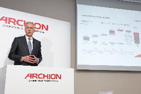 ARCHION Press Conference on the Mid-Term Management Plan